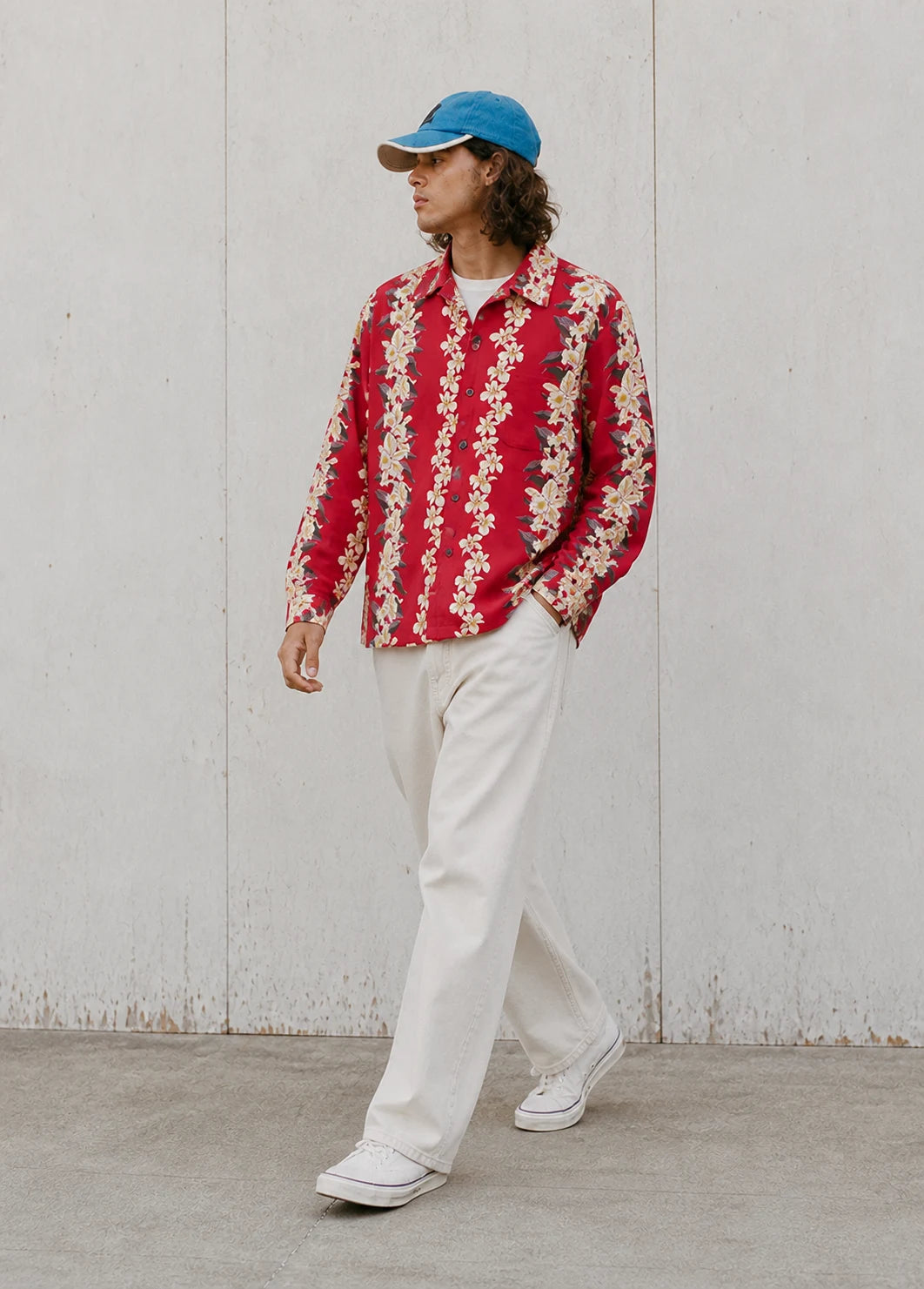 Yrova neutral editorial fashion portrait two