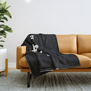 " Art " (Negative) Throw Blanket