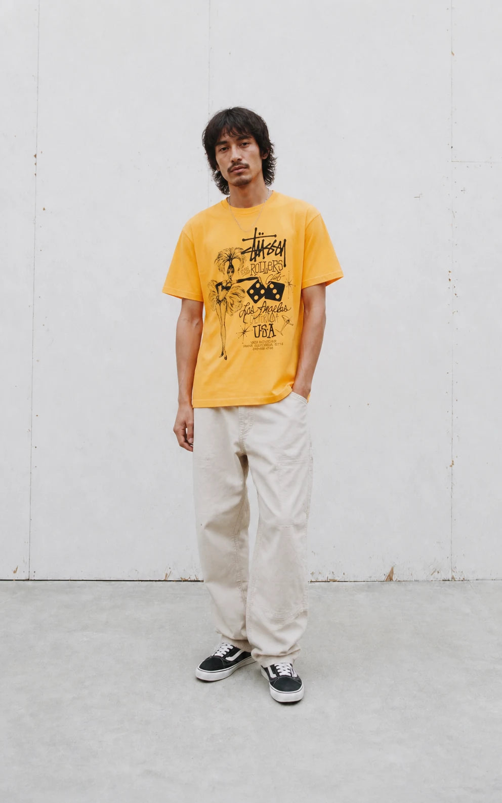 Yrova neutral editorial fashion portrait three